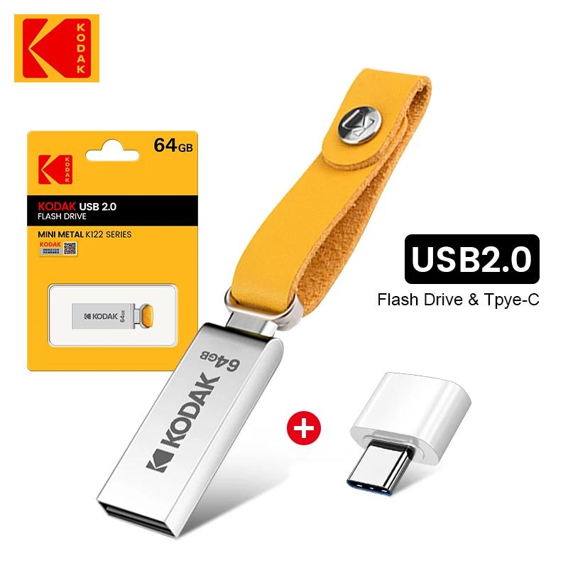 KODAK Ż ÷ ̺, USB 2.0 ̺, 64GB ̴ U ũ ޸, C Ÿ , PC ڵ ߵ , 10  ǰ